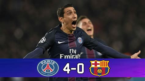 psg 4 barcelona 0